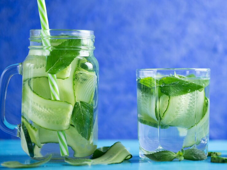 Cucumber + Mint Juice